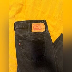 Levi's Black 501 Jeans